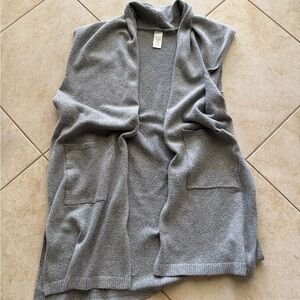Time and Tru Women's Gray Cardigan